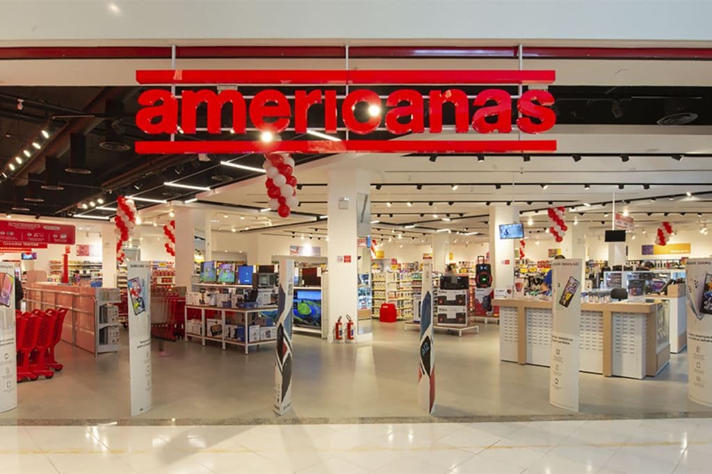 Loja da Americanas em ambiente urbano